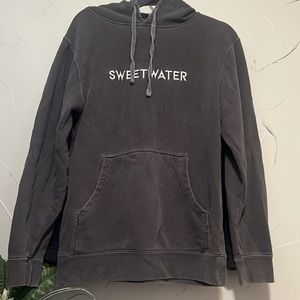 Surfshop hoodie (charcoal grey) (small)